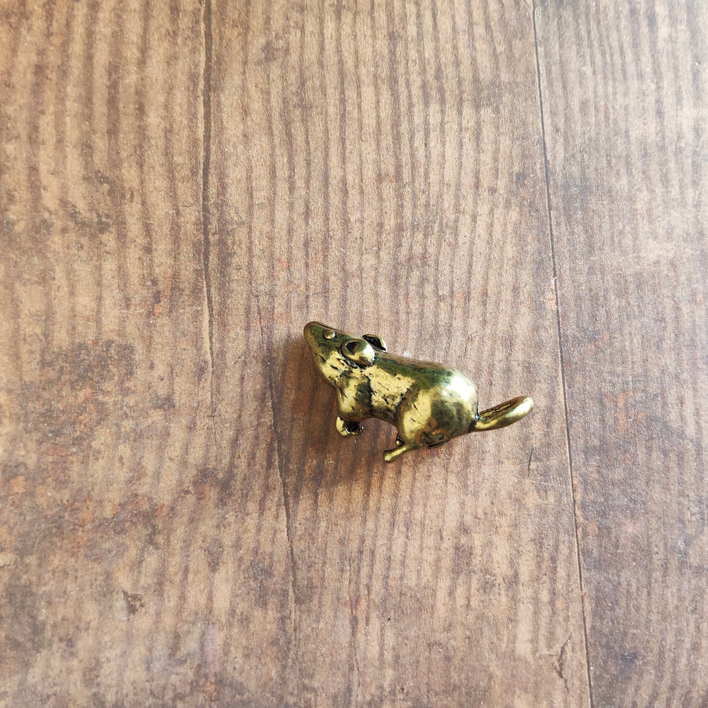 Figurine Souris Animal laiton miniature