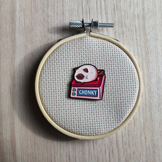 Pin's chat balance Chonky Animal félin cute