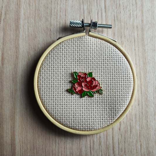 Pin's Fleurs nature printemps jardin