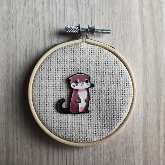 Pin's Loutre animal mignon