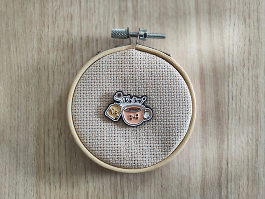 Pin's tasse thé infusion cute