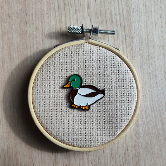 Pin's Canard mâle colvert Animal oiseaux